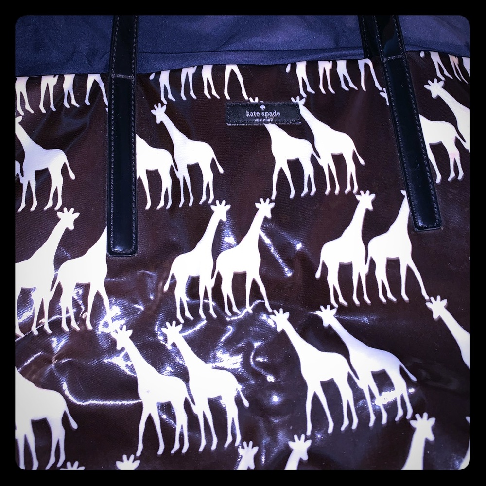 Kate Spade Large giraffe tote